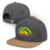 Promotional Cork Heather Flat Peak Caps